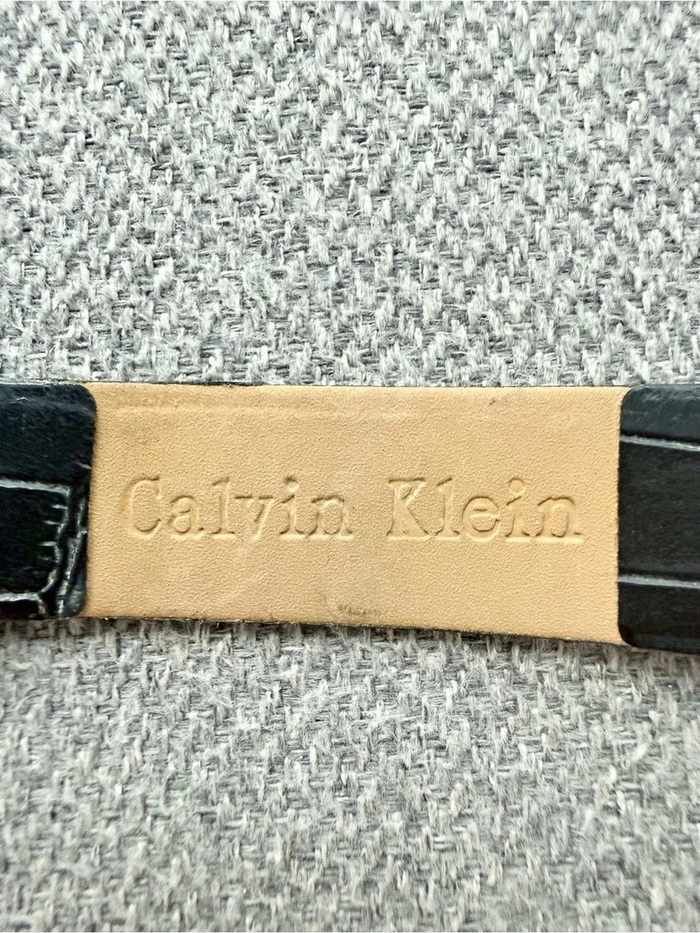 Calvin Klein CK Swiss Made Leather Watch 1738